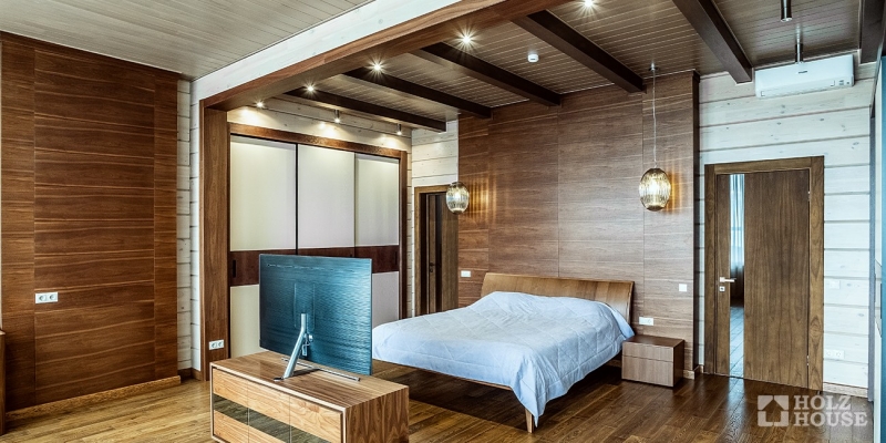 Двухэтажный дом из клееного бруса по проекту Венеция - фото 13 на сайте Holz House