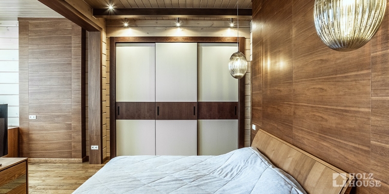 Двухэтажный дом из клееного бруса по проекту Венеция - фото 14 на сайте Holz House