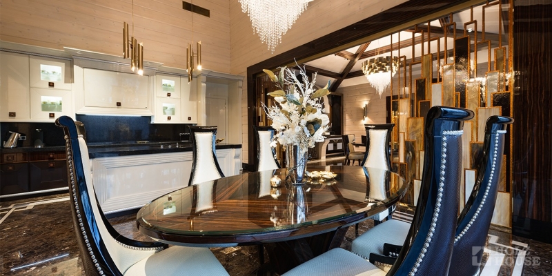 Большой одноэтажный дом из клееного бруса по проекту Вердэн - фото 25 на сайте Holz House