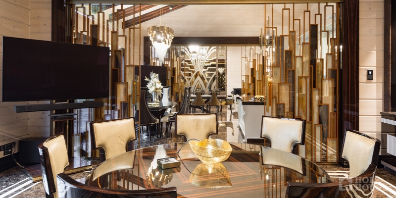 Большой одноэтажный дом из клееного бруса по проекту Вердэн - фото 27 на сайте Holz House