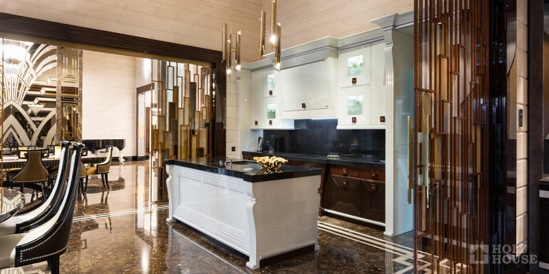 Большой одноэтажный дом из клееного бруса по проекту Вердэн - фото 28 на сайте Holz House