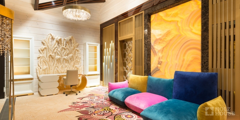 Большой одноэтажный дом из клееного бруса по проекту Вердэн - фото 36 на сайте Holz House