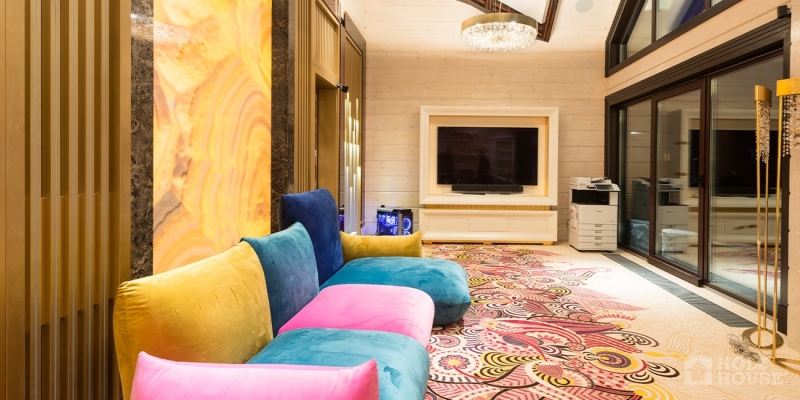 Большой одноэтажный дом из клееного бруса по проекту Вердэн - фото 37 на сайте Holz House