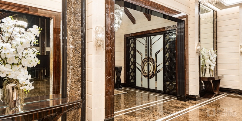 Большой одноэтажный дом из клееного бруса по проекту Вердэн - фото 39 на сайте Holz House