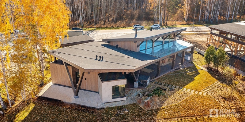 Одноэтажный дом из клееного бруса по проекту Вестерос - фото 3 на сайте Holz House