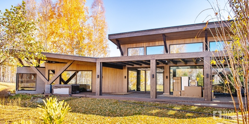 Одноэтажный дом из клееного бруса по проекту Вестерос - фото 8 на сайте Holz House