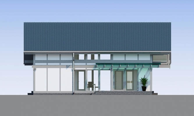 Изящный дом из клееного бруса по проекту Вирасон - фото 3 на сайте Holz House