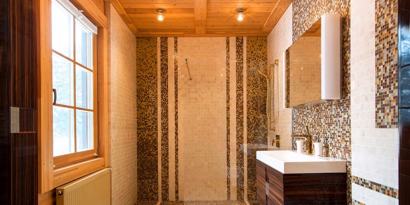 Усадьба из клееного бруса по проекту Волга - фото 5 на сайте Holz House