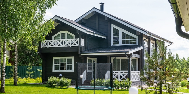 Дом из клееного бруса в стиле минимализм по проекту Веймар - фото 15 на сайте Holz House