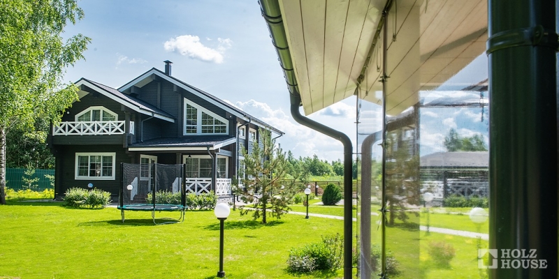 Дом из клееного бруса в стиле минимализм по проекту Веймар - фото 18 на сайте Holz House