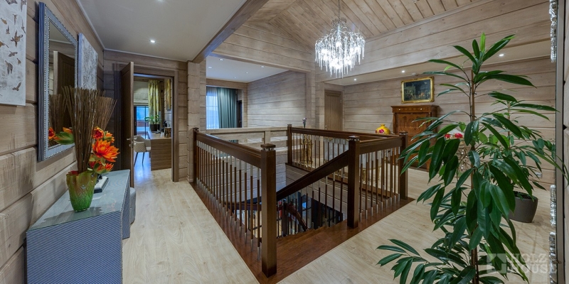 Загородная резиденция в стиле шале Охотничий клуб - фото 28 на сайте Holz House