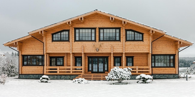 Загородная резиденция в стиле шале Охотничий клуб - фото 5 на сайте Holz House