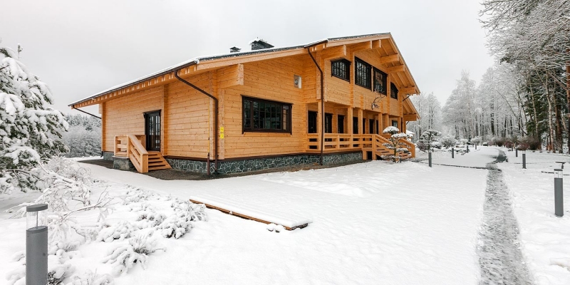 Загородная резиденция в стиле шале Охотничий клуб - фото 7 на сайте Holz House