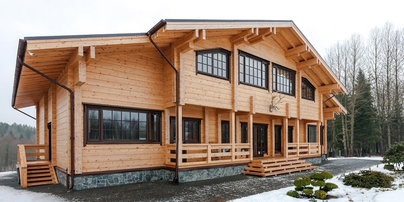 Загородная резиденция в стиле шале Охотничий клуб - фото 9 на сайте Holz House