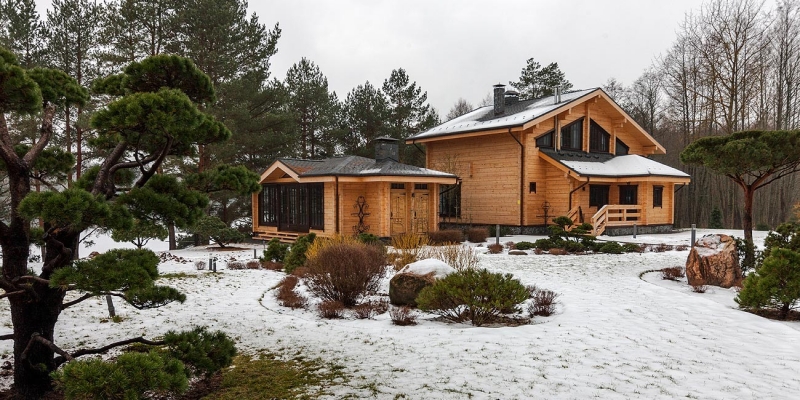 Загородная резиденция в стиле шале Охотничий клуб - фото 10 на сайте Holz House