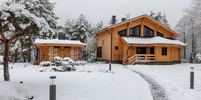 Загородная резиденция в стиле шале Охотничий клуб - фото 11 на сайте Holz House