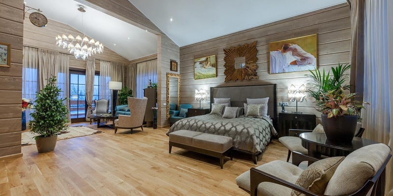 Загородная резиденция в стиле шале Охотничий клуб - фото 12 на сайте Holz House