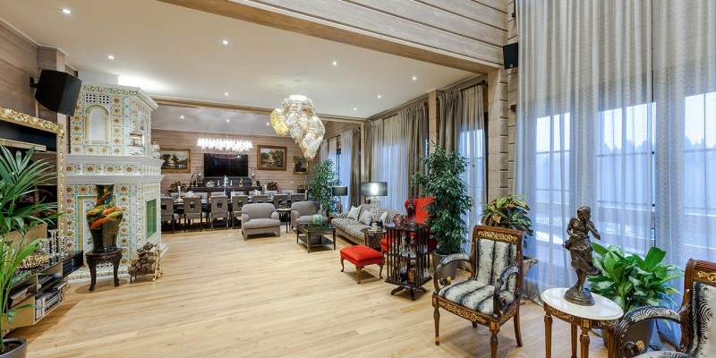 Загородная резиденция в стиле шале Охотничий клуб - фото 14 на сайте Holz House