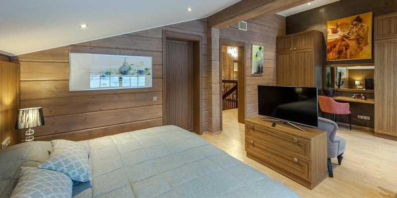 Загородная резиденция в стиле шале Охотничий клуб - фото 16 на сайте Holz House