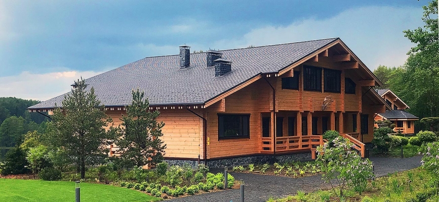 Загородная резиденция в стиле шале Охотничий клуб - фото 22 на сайте Holz House