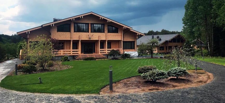 Загородная резиденция в стиле шале Охотничий клуб - фото 23 на сайте Holz House