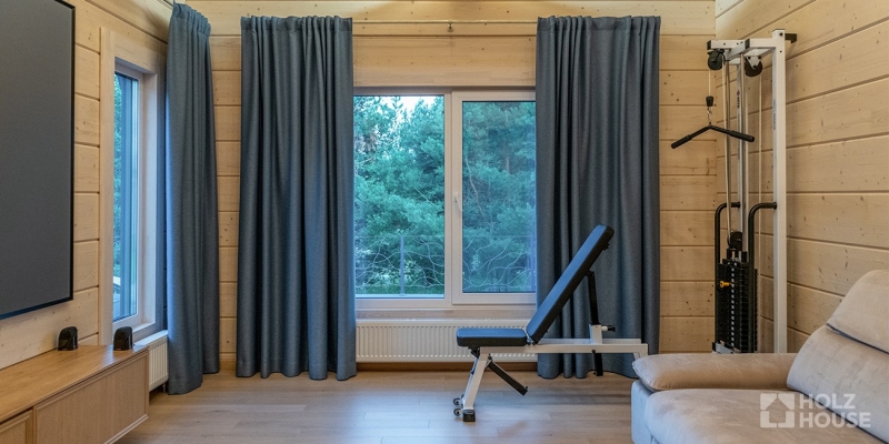 Дом из клееного бруса по проекту \"Лиссабон\" Фото 52