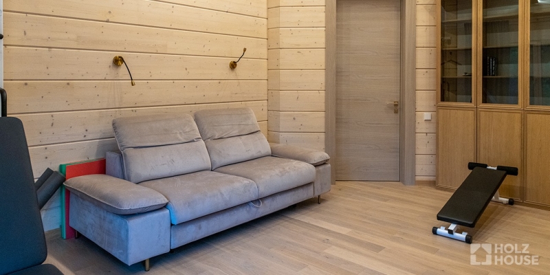 Дом из клееного бруса по проекту \"Лиссабон\" Фото 56