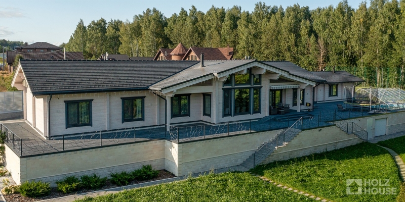 Дом из клееного бруса по проекту \"Лиссабон\" Фото 7