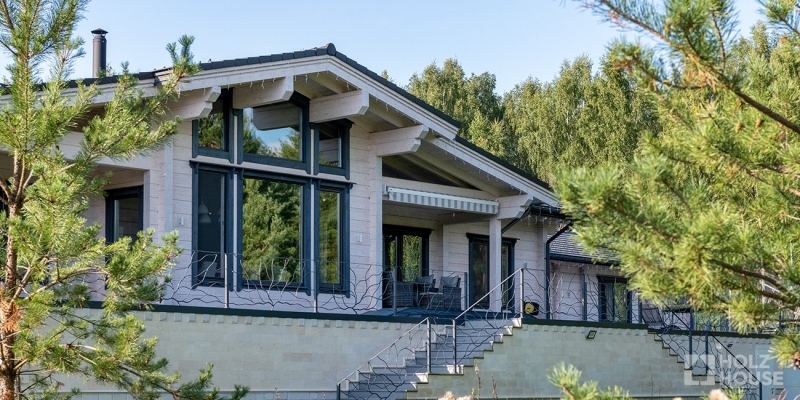 Дом из клееного бруса по проекту \"Лиссабон\" Фото 10