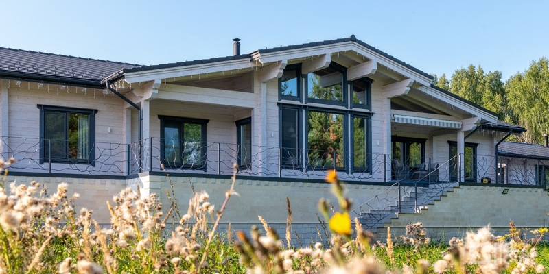 Дом из клееного бруса по проекту \"Лиссабон\" Фото 12