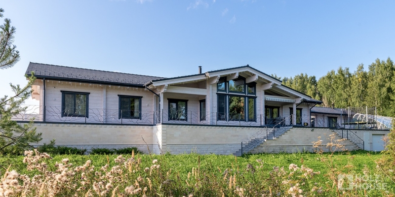 Дом из клееного бруса по проекту \"Лиссабон\" Фото 2