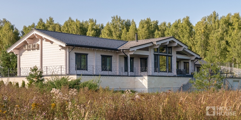 Дом из клееного бруса по проекту \"Лиссабон\" Фото 13