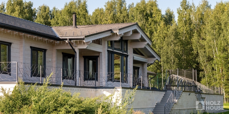 Дом из клееного бруса по проекту \"Лиссабон\" Фото 14