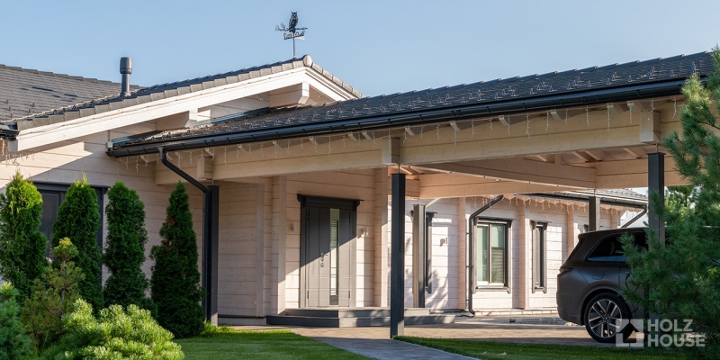 Дом из клееного бруса по проекту \"Лиссабон\" Фото 20