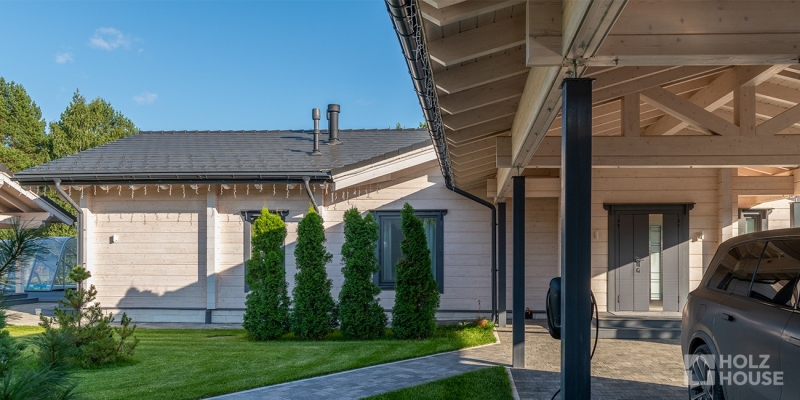 Дом из клееного бруса по проекту \"Лиссабон\" Фото 22