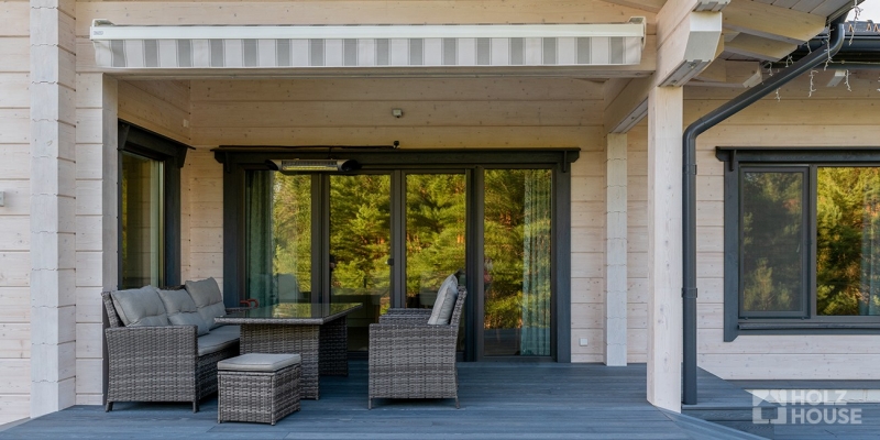 Дом из клееного бруса по проекту \"Лиссабон\" Фото 25