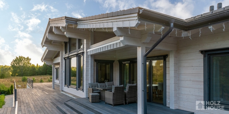 Дом из клееного бруса по проекту \"Лиссабон\" Фото 26