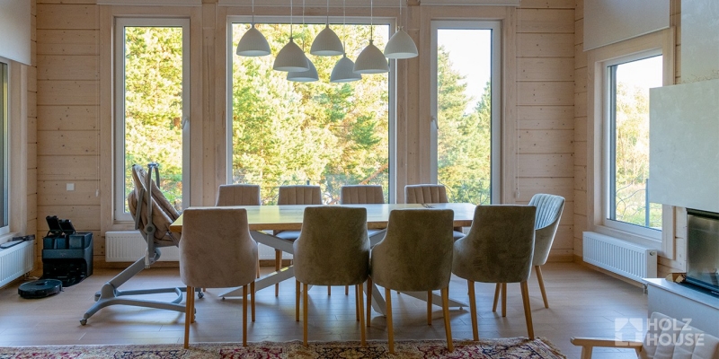 Дом из клееного бруса по проекту \"Лиссабон\" Фото 29