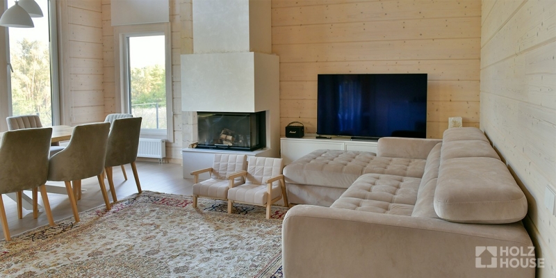 Дом из клееного бруса по проекту \"Лиссабон\" Фото 31