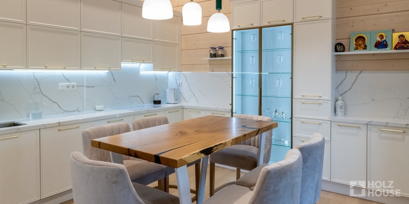 Дом из клееного бруса по проекту \"Лиссабон\" Фото 39