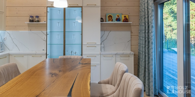 Дом из клееного бруса по проекту \"Лиссабон\" Фото 40