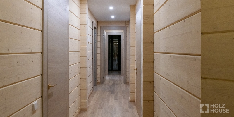 Дом из клееного бруса по проекту \"Лиссабон\" Фото 47