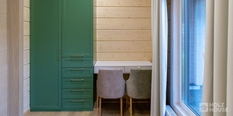 Дом из клееного бруса по проекту \"Лиссабон\" Фото 51