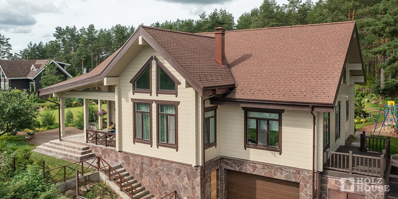 Современный дом из клееного бруса по проекту Модена - фото 10 на сайте Holz House