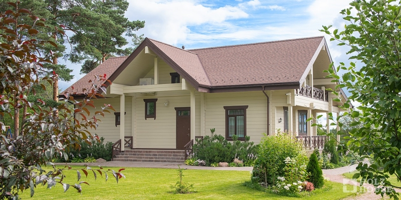 Современный дом из клееного бруса по проекту Модена - фото 5 на сайте Holz House