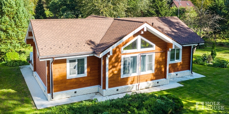 Одноэтажный дом для круглогодичного проживания по проекту Рейкьявик - фото 11 на сайте Holz House