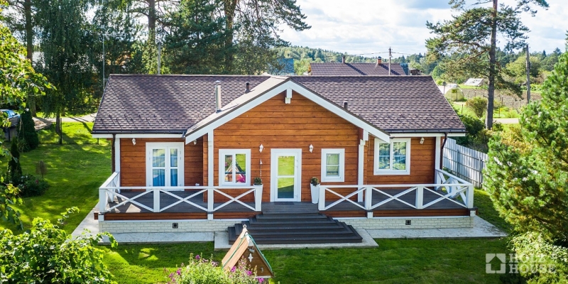 Одноэтажный дом для круглогодичного проживания по проекту Рейкьявик - фото 12 на сайте Holz House