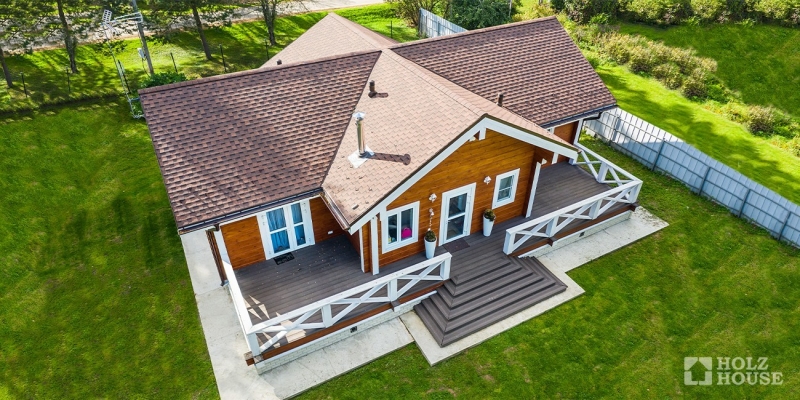 Одноэтажный дом для круглогодичного проживания по проекту Рейкьявик - фото 15 на сайте Holz House