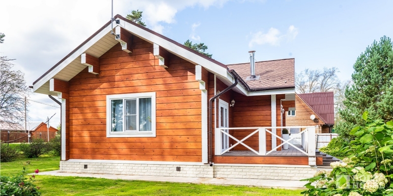 Одноэтажный дом для круглогодичного проживания по проекту Рейкьявик - фото 6 на сайте Holz House