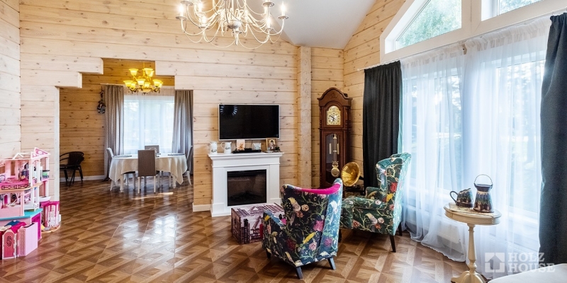 Одноэтажный дом для круглогодичного проживания по проекту Рейкьявик - фото 19 на сайте Holz House